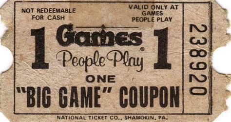 Game's People Play Park On FM 1960 .